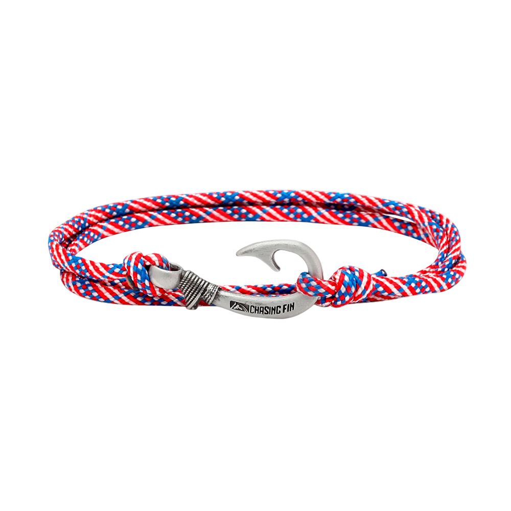 Stars & Stripes Fish Hook Bracelet | Anklet