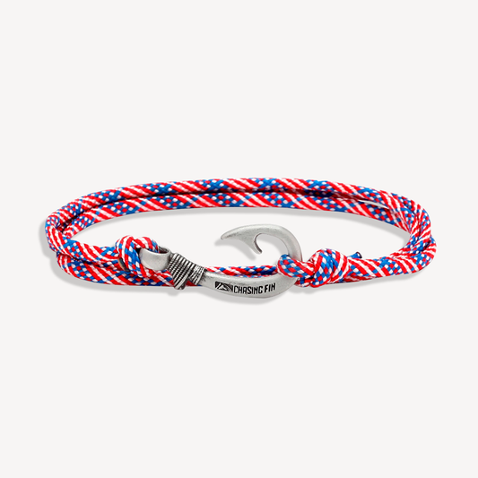 Stars & Stripes Fish Hook Bracelet