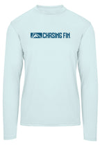 FISH LIVE REPEAT Performance Long Sleeve Shirt Arctic Blue