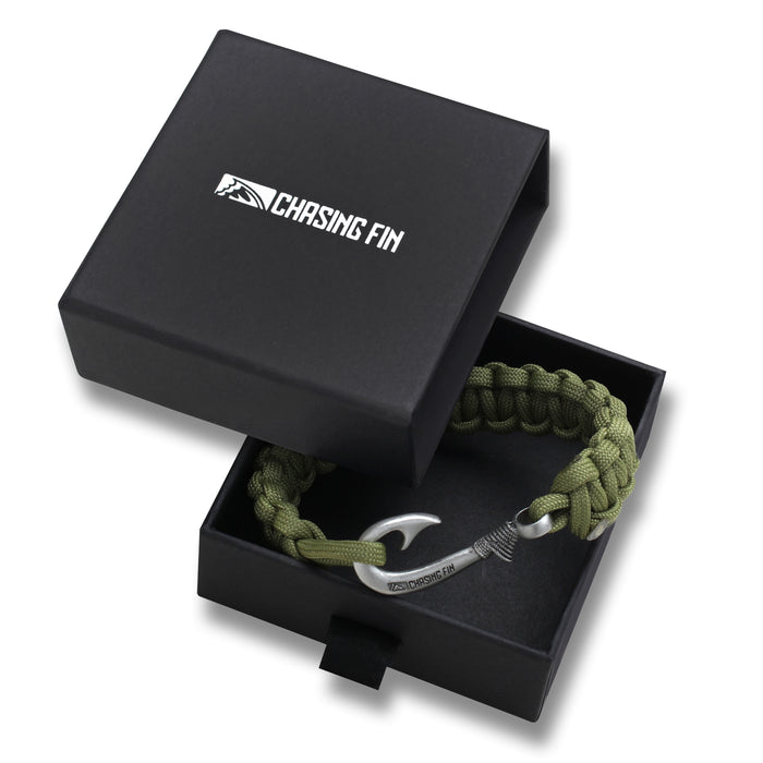 New Cobra Braid Fish Hook Bracelet