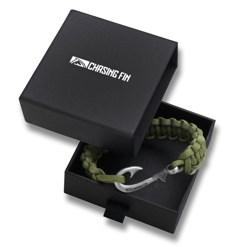New Cobra Braid Fish Hook Bracelet