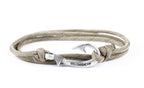 Brown Gold Fish Hook Bracelet
