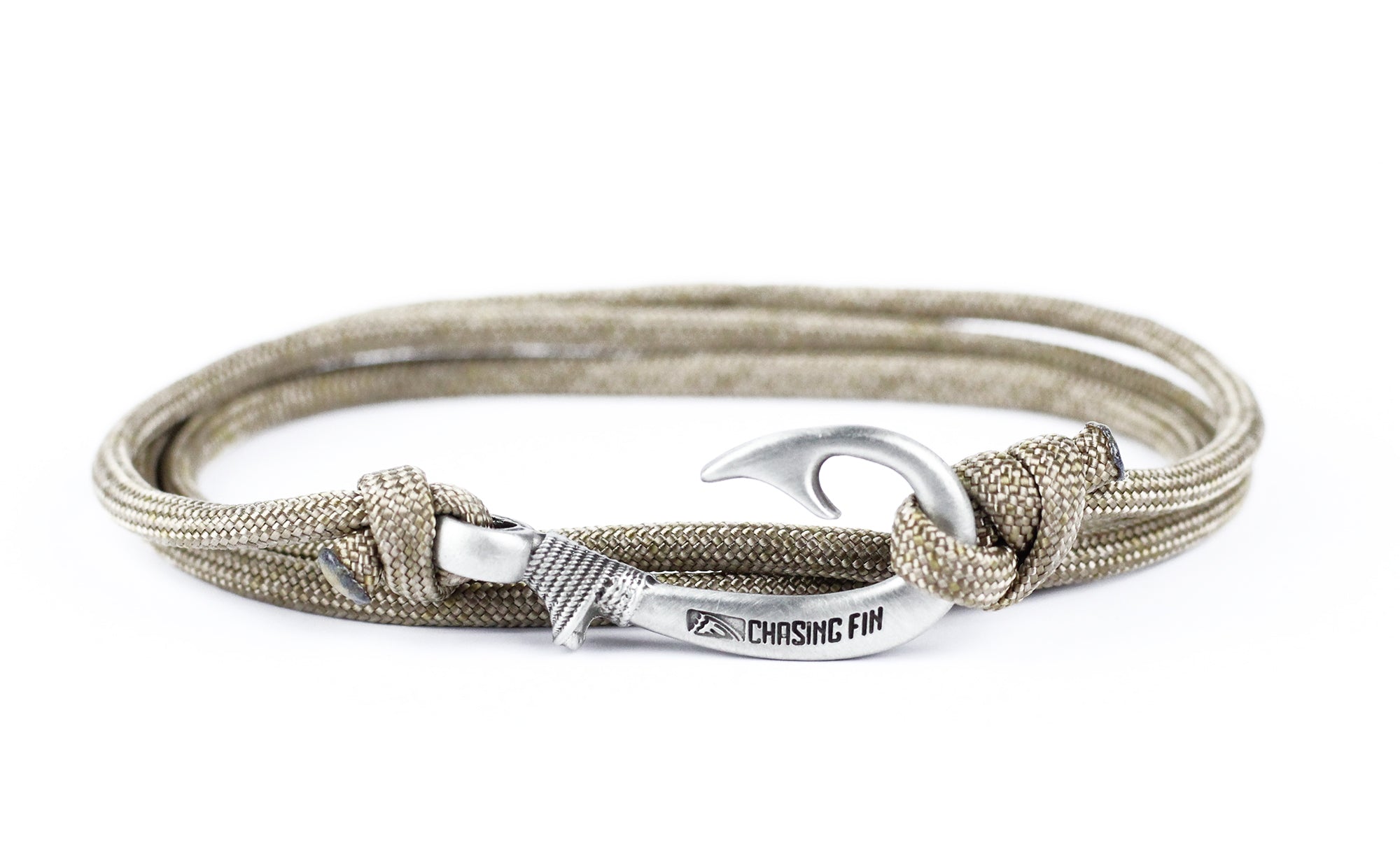 Brown Gold Fish Hook Bracelet
