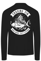 Saltwater Reaper Performance Long Sleeve Shirt Black