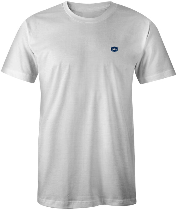 Distressed American Fish Flag T-Shirt (White)