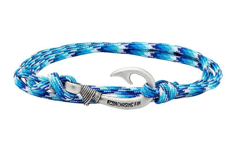 Arctic Camo Fish Hook Bracelet