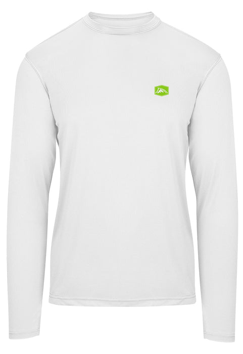 Bass Camo Heavy Cover Performance Shirt (White)