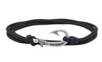 Black Fish Hook Bracelet | Anklet