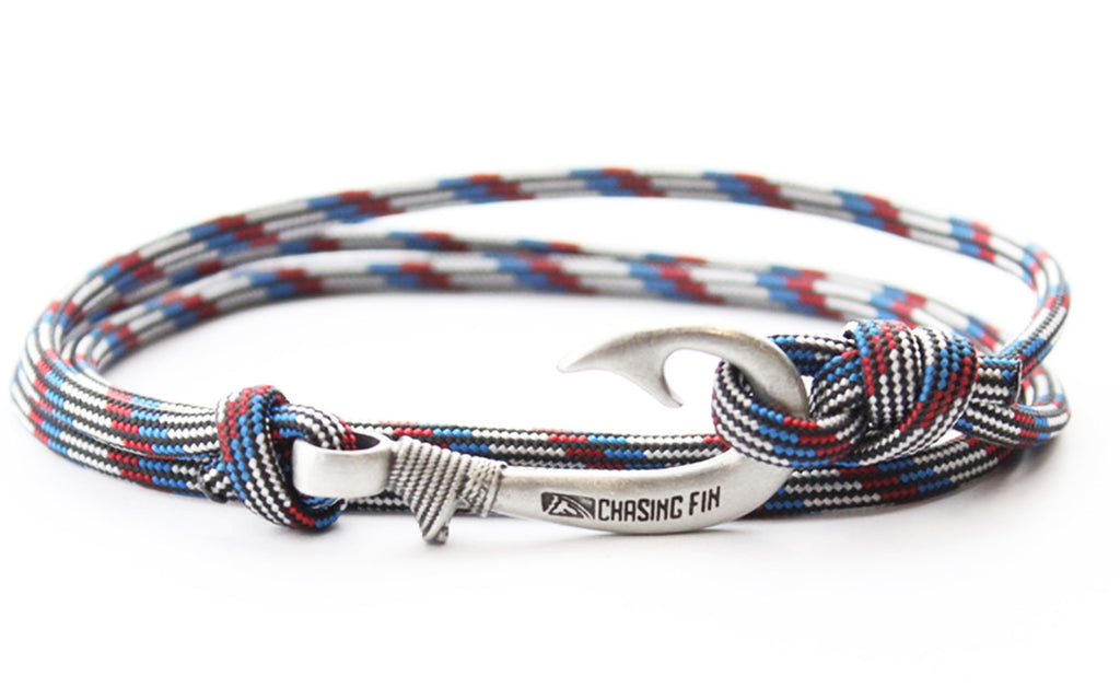 Captain America Fish Hook Bracelet | Anklet