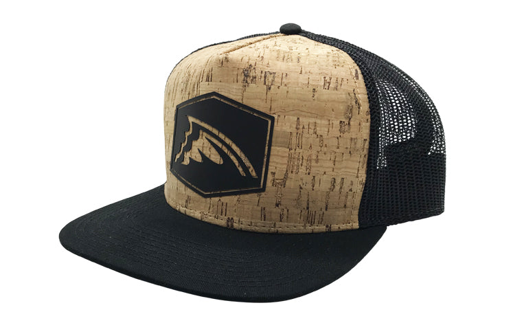 Fin Crest Logo Cork Trucker Cap (Flat Bill) – Fish Hook Bracelets