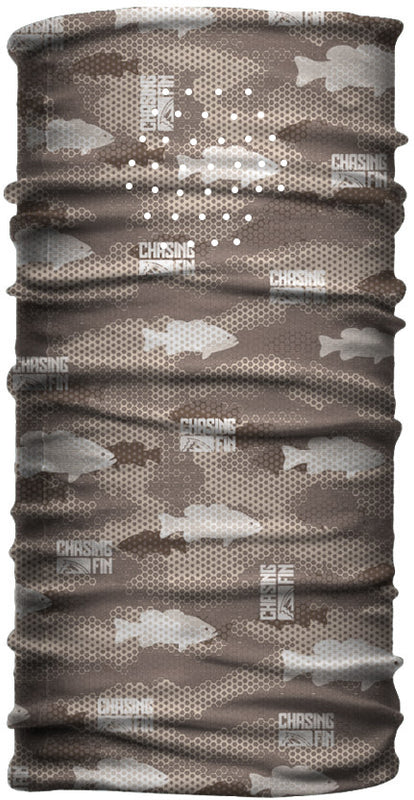 Bass Camo Vented Face Shield (Desert Sand)