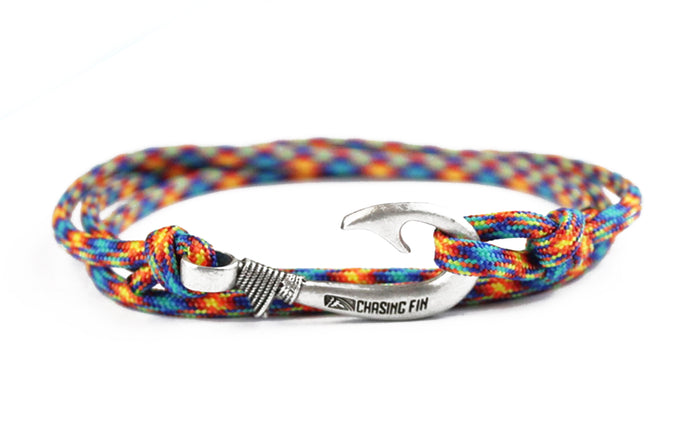 Fire & Ice Fish Hook Bracelet