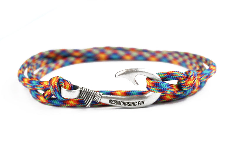 Fire Ice Fish Hook Bracelet