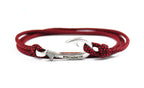 Imperial Red Diamonds Fish Hook Bracelet | Anklet