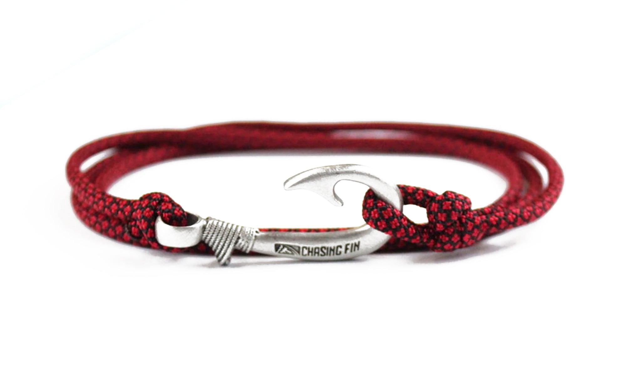 Imperial Red Diamonds Fish Hook Bracelet | Anklet