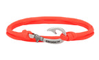 Neon Orange Fish Hook Bracelet | Anklet