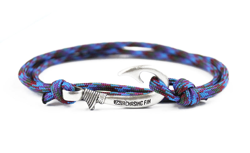 Oil Slick Fish Hook Bracelet