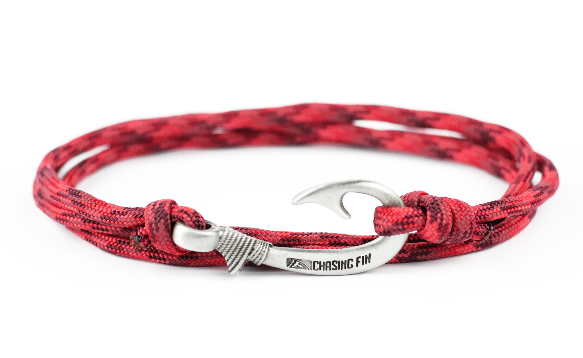 Red Blend Fish Hook Bracelet | Anklet