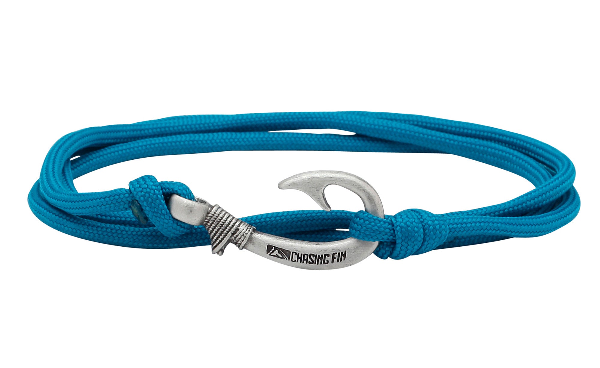 Sea Blue Fish Hook Bracelet