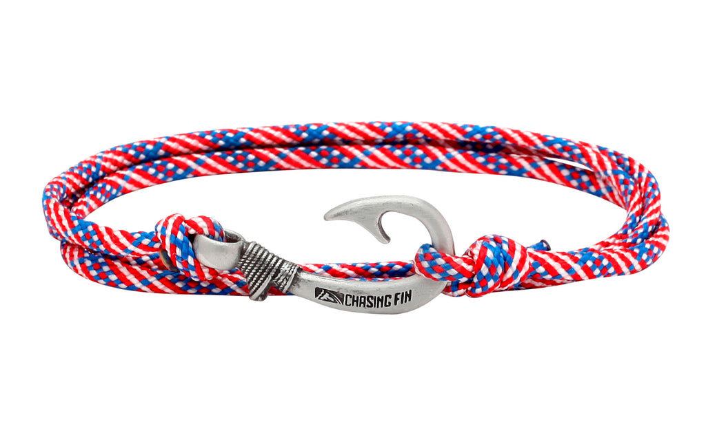 Stars & Stripes Fish Hook Bracelet | Anklet