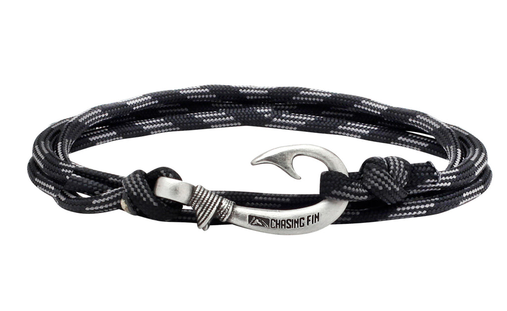Touch of Gray Fish Hook Bracelet | Anklet