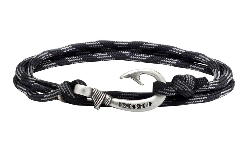 Touch of Gray Fish Hook Bracelet