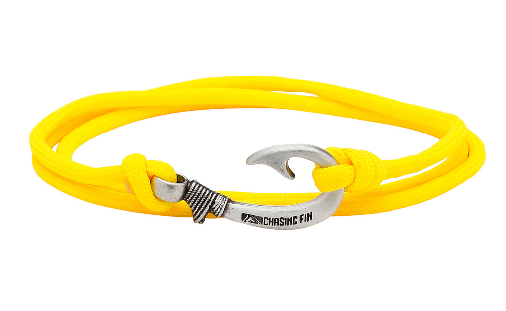 Yellow Fish Hook Bracelet | Anklet